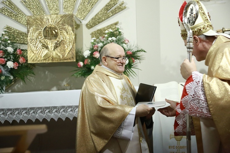 Ogłoszenie nowej parafii Breń