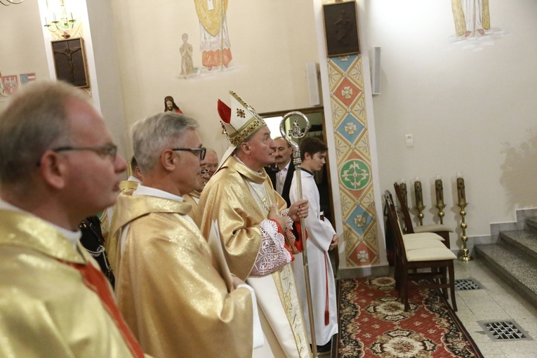 Ogłoszenie nowej parafii Breń