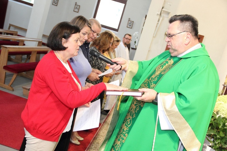 Zaprzysiężenie rady duszpasterskiej w Kretominie