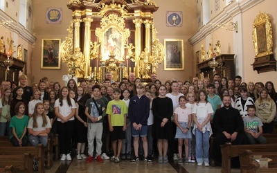 Najliczniejsze w diecezji tarnowskiej Szkolne Koło Caritas powstało w Oleśnie