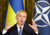 Szef NATO Stoltenberg w Kijowie: Rosja walczy na Ukrainie o imperialne złudzenia