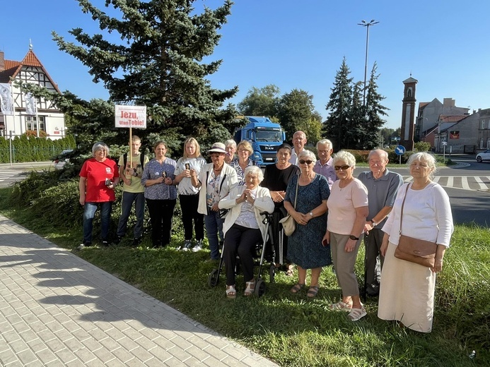 ​Koronka na ulicach Wałcza i w pobliskich wioskach