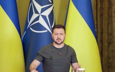 Prezydent Zełenski: zasługujemy na członkostwo w NATO