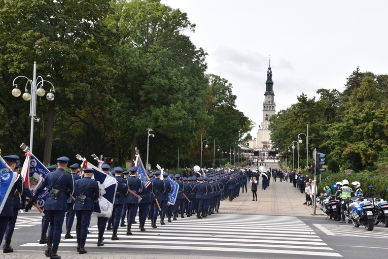 Pomorscy policjanci na Jasnej Górze