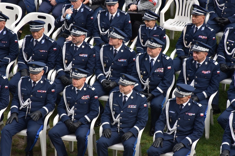 Pomorscy policjanci na Jasnej Górze