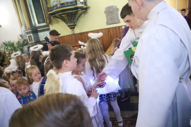 Anielskie nabożeństwo w Zagórzanach