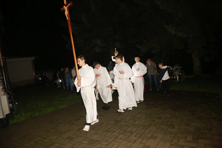 Anielskie nabożeństwo w Zagórzanach