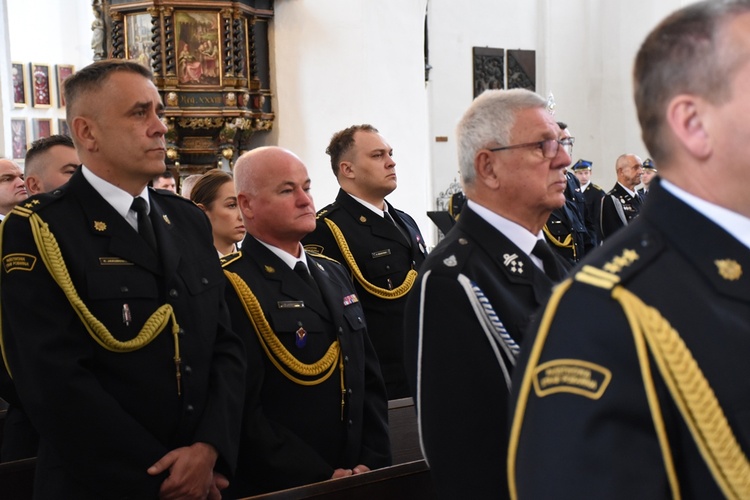 Poświęcenie sztandaru Komendy Miejskiej Państwowej Straży Pożarnej w Gdańsku