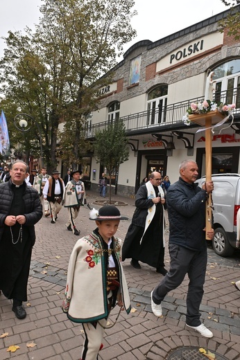 Męski Różaniec na Krupówkach 