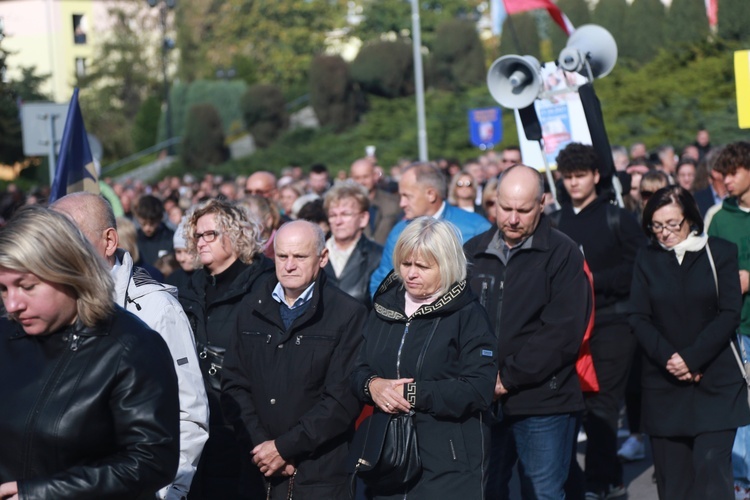 Różaniec dla życia w Mielcu