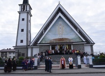 Borki, nawiedzenie figury św. Michała Archanioła.