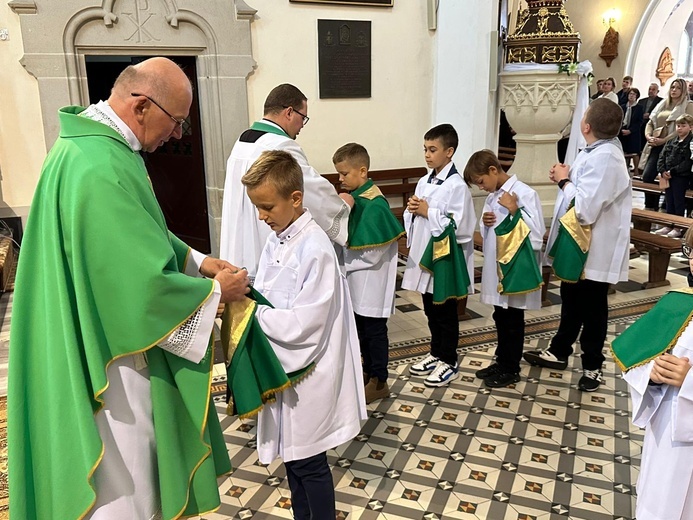 Nowi ministranci w Ciężkowicach