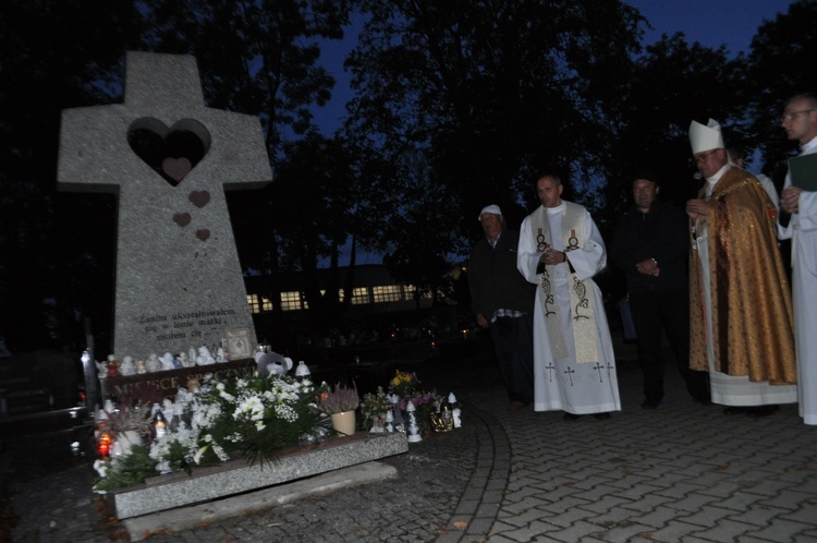 Płock. Pogrzeb dzieci nienarodzonych