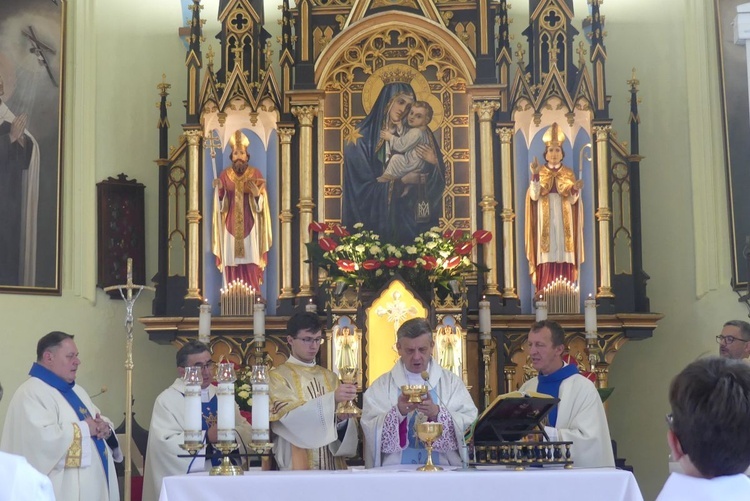 Poświęcenie kościoła Matki Bożej Szkaplerznej w Godziszce