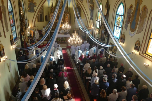 Poświęcenie kościoła Matki Bożej Szkaplerznej w Godziszce