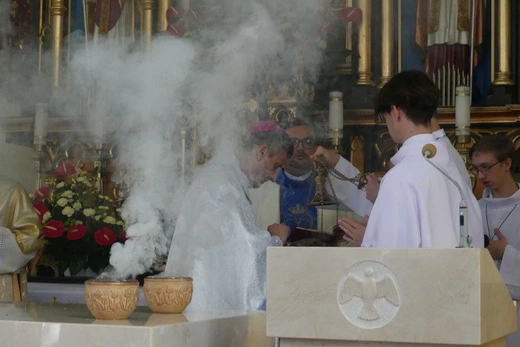 Poświęcenie kościoła Matki Bożej Szkaplerznej w Godziszce