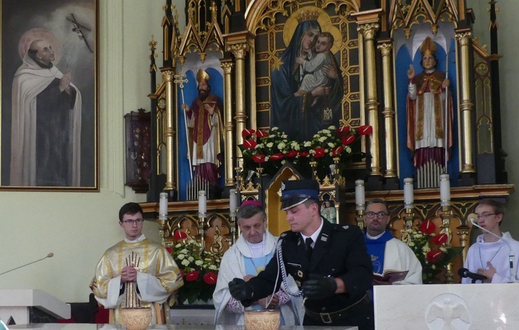 Poświęcenie kościoła Matki Bożej Szkaplerznej w Godziszce