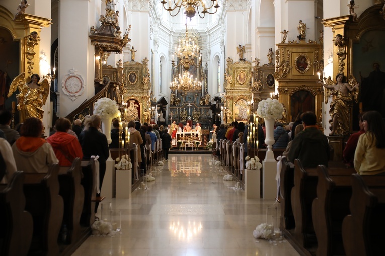 Msza św. sprawowana była w katedrze, która przeżywała jubileusz.