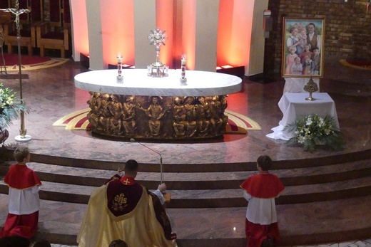 Peregrynacja relikwii bł. rodziny Ulmów w Bielsku-Białej