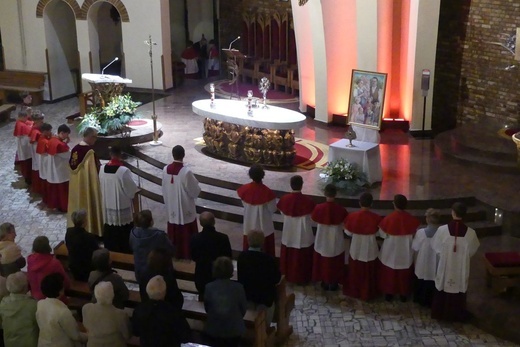 Peregrynacja relikwii bł. rodziny Ulmów w Bielsku-Białej