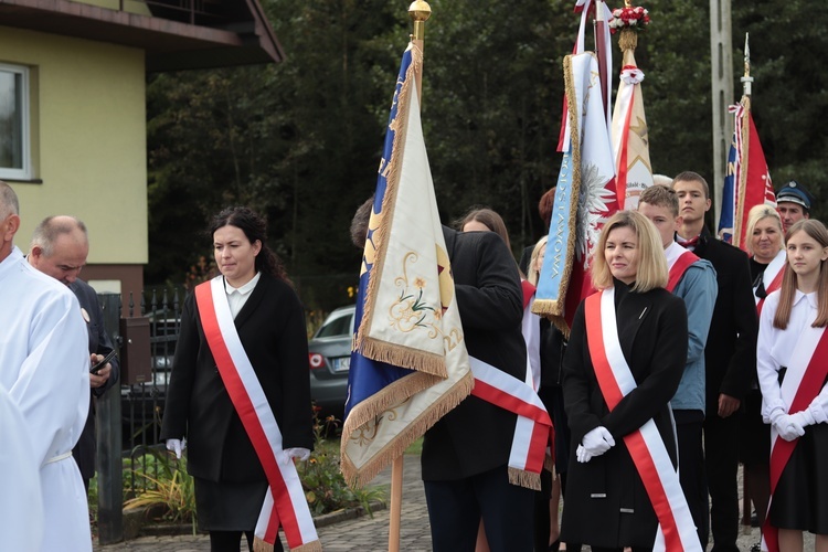 Chojnik. Uroczystość wmurowania kamienia węgielnego