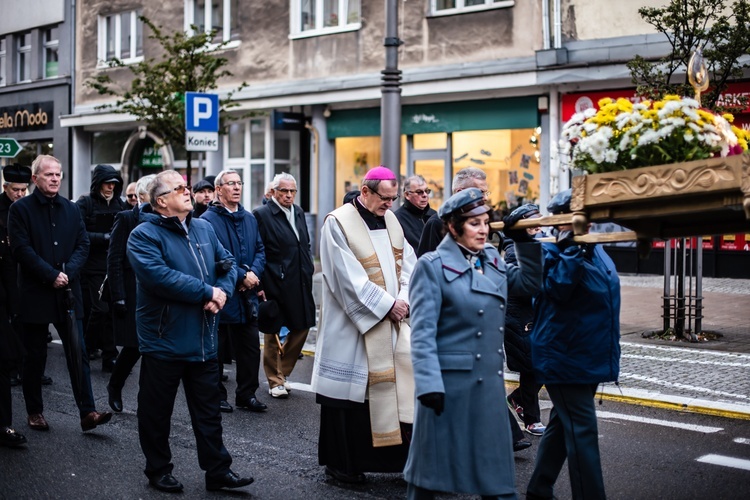 Gdyński przemarsz z Różańcem w ręku