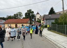 Marsz papieski w Starym Sączu