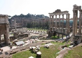 Wystawa "Kopernik i rewolucja świata" na Forum Romanum w Rzymie