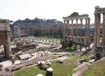 Wystawa "Kopernik i rewolucja świata" na Forum Romanum w Rzymie