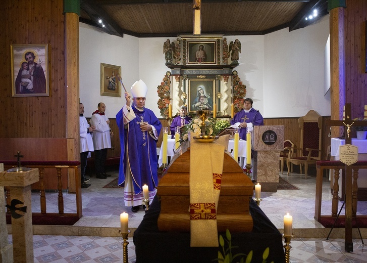 Pożegnanie ks. Pawła Brostowicza