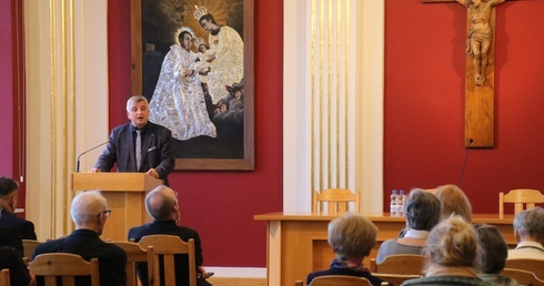 Konferencja odbyła się w seminaryjnej auli.