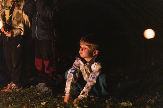 Jesienny biwak Skautów Króla