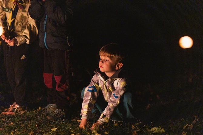 Jesienny biwak Skautów Króla
