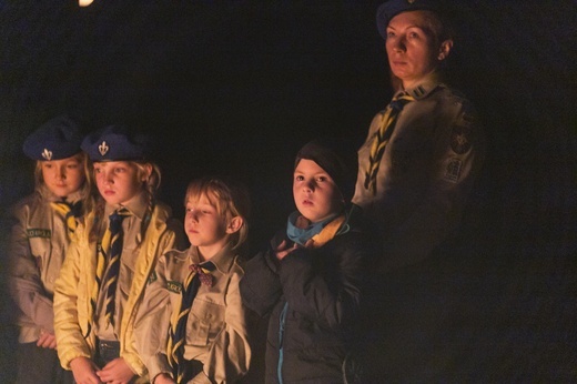 Jesienny biwak Skautów Króla