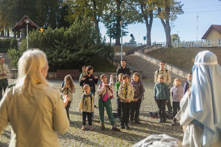 Jesienny biwak Skautów Króla