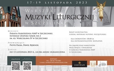 Warsztaty muzyki liturgicznej w Szczecinku 