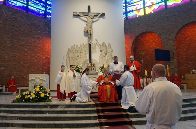 Święcenia diakona Mariusza Bocheńskiego