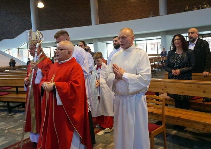 Święcenia diakona Mariusza Bocheńskiego