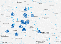 Chorzów. Kibice Ruchu przygotowali "Sektor Niebo". Mapę z grobami klubowych legend