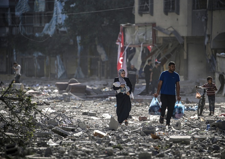 O. Faltas: Strefa Gazy przeżywa prawdziwe piekło