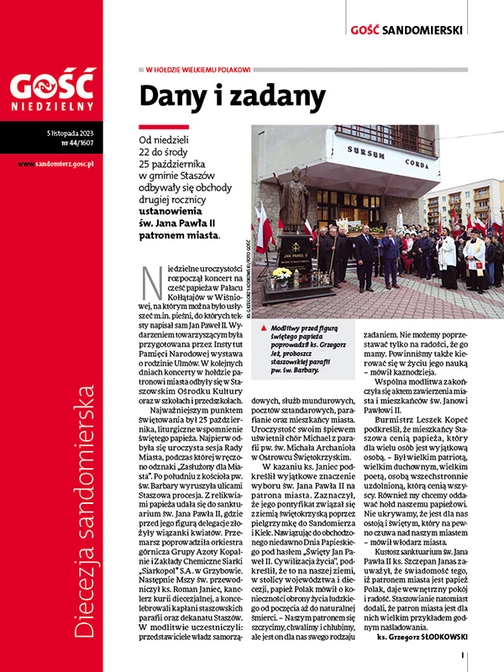 Gość Sandomierski 44/2023