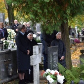 Msza św. na cmentarzu katedralnym w Sandomierzu