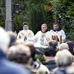 Uroczystości na cmentarzu w Koszalinie