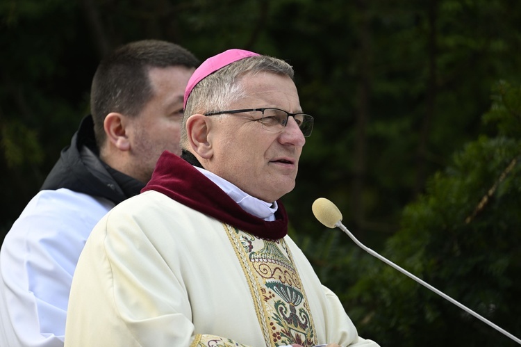 Uroczystości na cmentarzu w Koszalinie