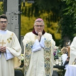 Uroczystości na cmentarzu w Koszalinie