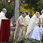 Uroczystości na cmentarzu w Koszalinie