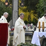 Uroczystości na cmentarzu w Koszalinie