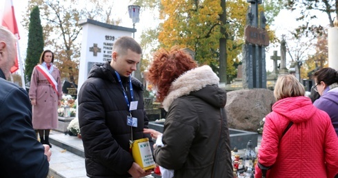 Datki zbierali też uczniowie radomskich szkół.