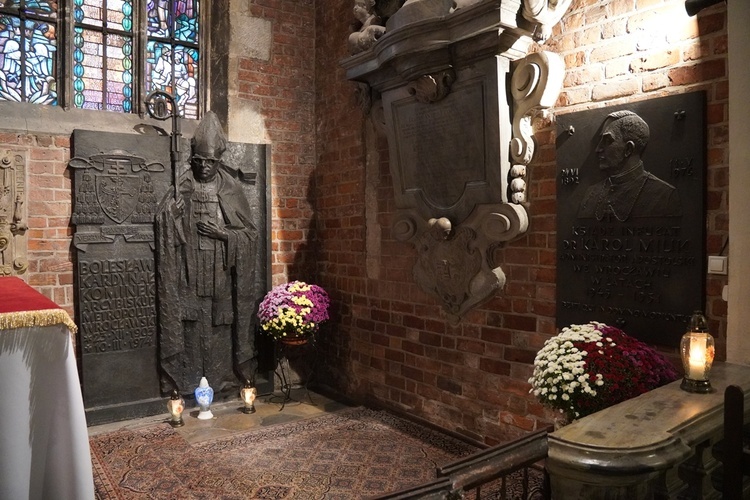 Okazja do modlitwy w krypcie wrocławskiej katedry
