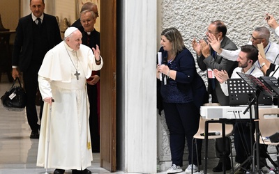 Papież spotkał się z ruchem inspirującym się orędziem św. Faustyny i Jana Pawła II